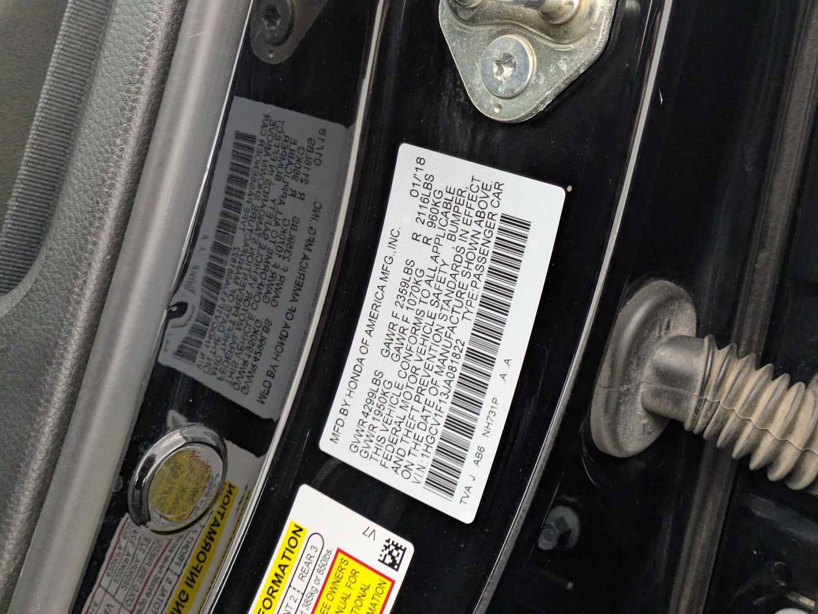 Used 2018 Honda Accord LX image 34