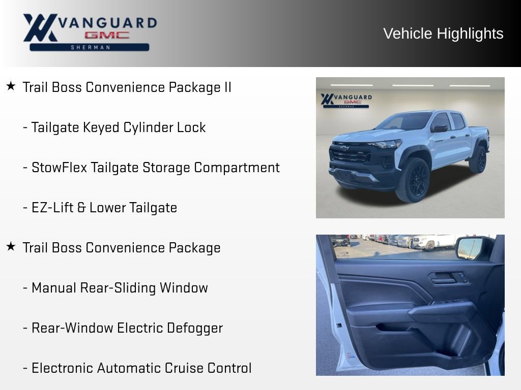 Used 2023 Chevrolet Colorado Trail Boss w/ LPO, Dark Essentials Package image 16