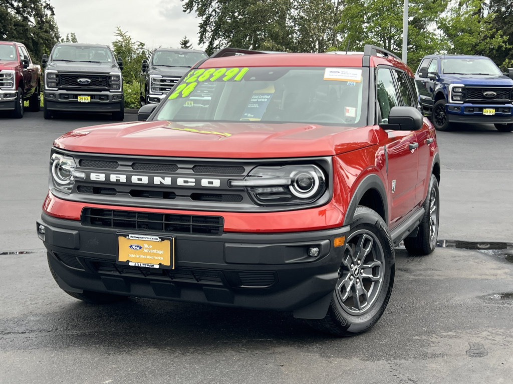 Certified 2024 Ford Bronco Sport Big Bend w/ Convenience Package AWD/4WD image 1