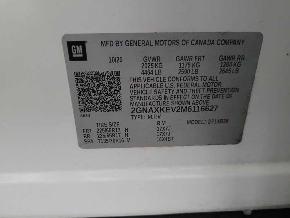 Used 2021 Chevrolet Equinox LT FWD image 33