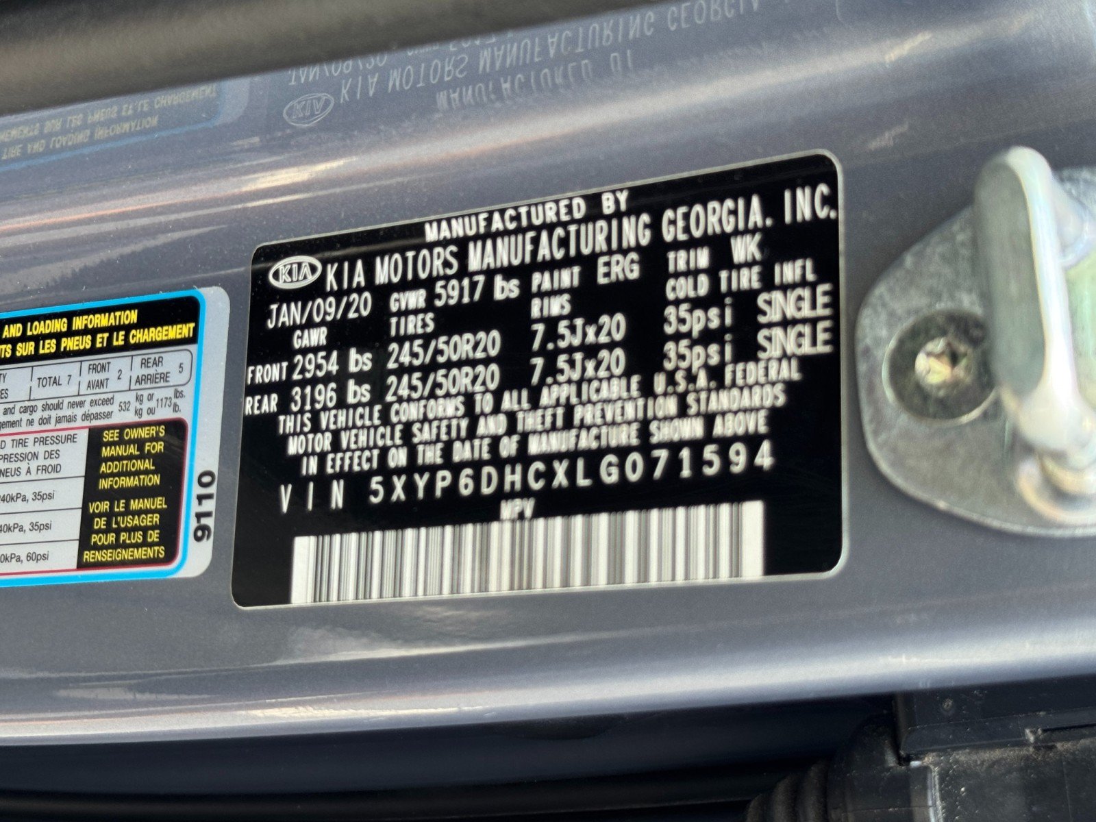 Used 2020 Kia Telluride S AWD/4WD image 45