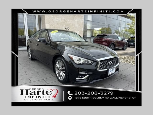 Certified 2023 INFINITI Q50 Luxe w/ Cargo Package AWD/4WD image 1