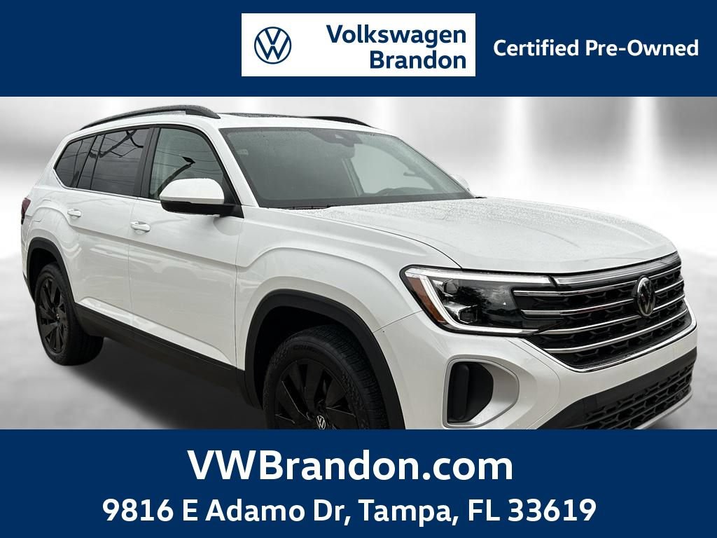 Certified 2026 Volkswagen Atlas SE FWD 360° Tour