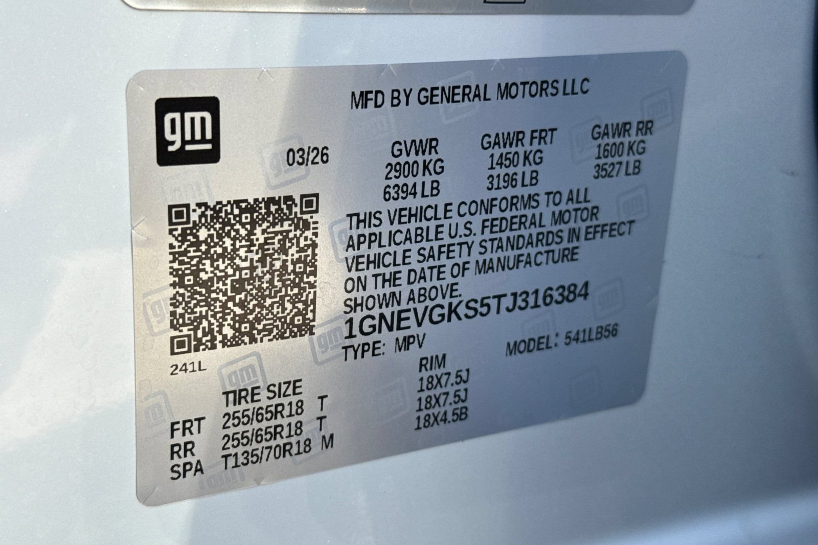 Used 2026 Chevrolet Traverse LT AWD/4WD image 52