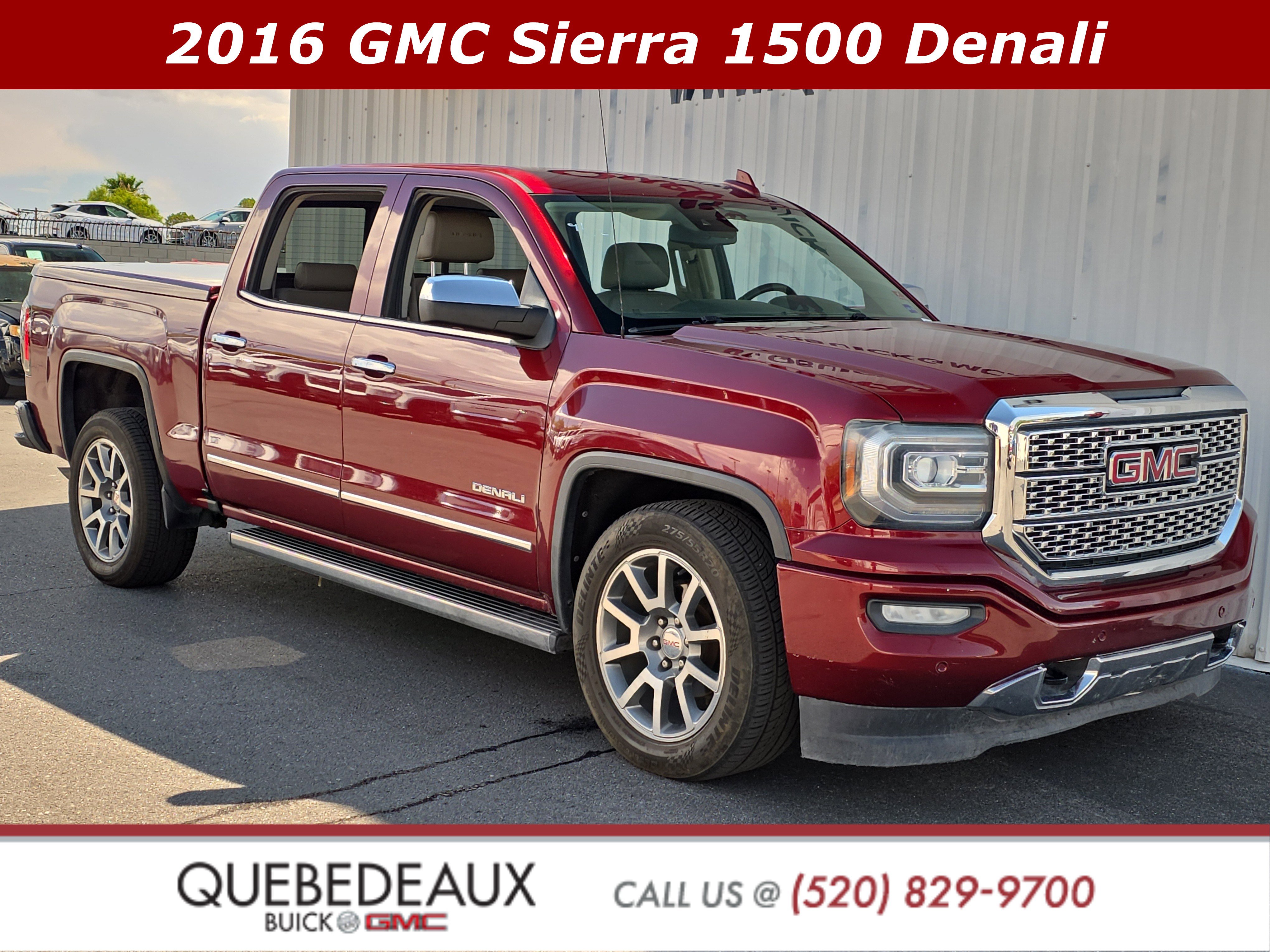 Used 2016 GMC Sierra 1500 Denali w/ Enhanced Driver Alert Package