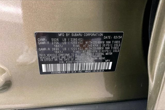 Used 2024 Subaru Outback Touring XT AWD/4WD image 35