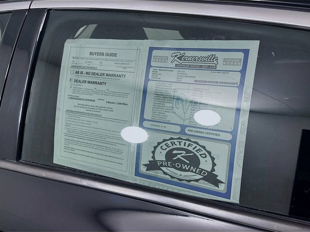 Used 2021 Kia K5 EX w/ Paint Protection Package image 35