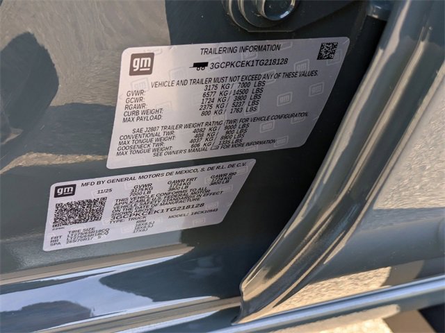 New 2026 Chevrolet Silverado 1500 Custom Trail Boss w/ Dark Appearance Package image 35