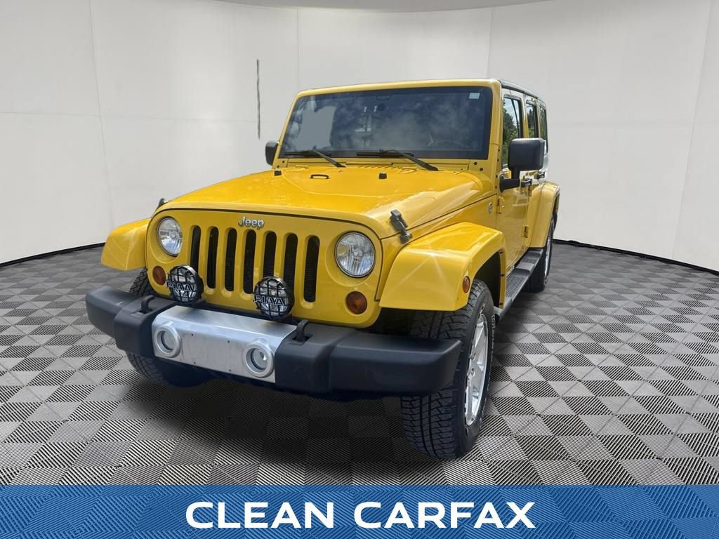 Used 2011 Jeep Wrangler Unlimited Sahara w/ Dual Top Group AWD/4WD image 2