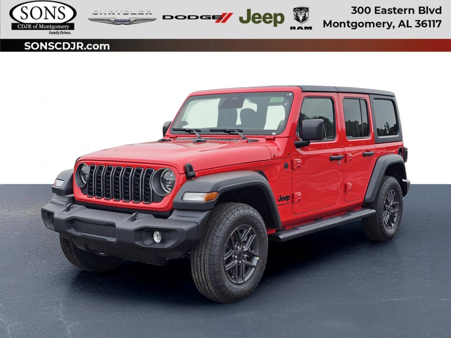 New 2026 Jeep Wrangler Unlimited Sport AWD/4WD image 1