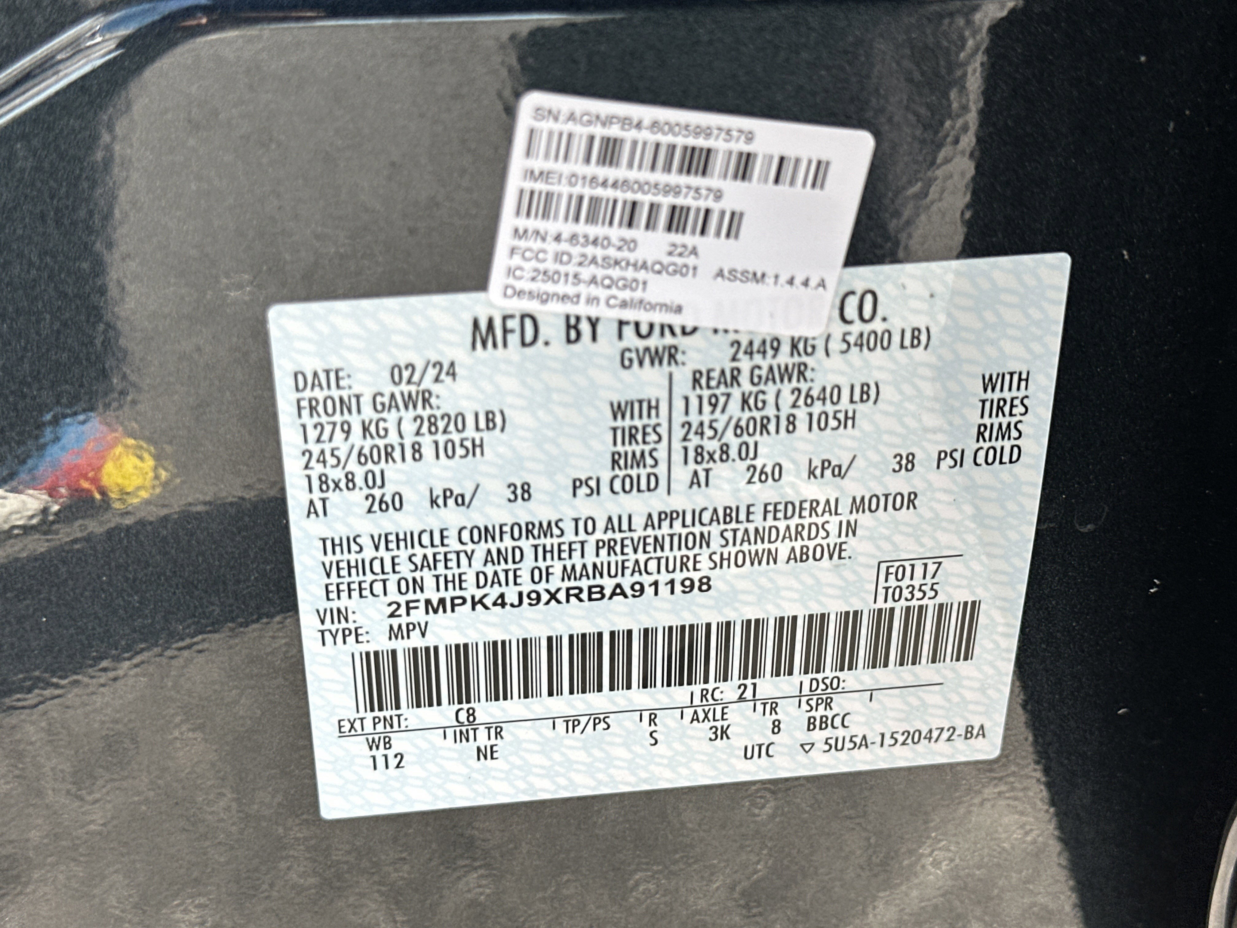 Used 2024 Ford Edge SEL w/ Sport Appearance Package image 33