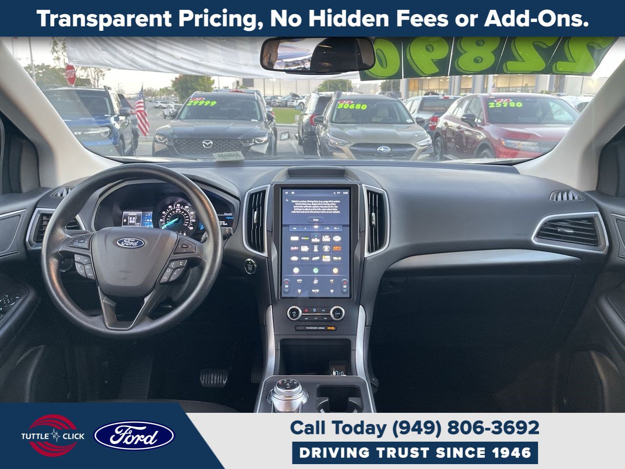 Certified 2023 Ford Edge SE w/ Black Appearance Package AWD/4WD image 2