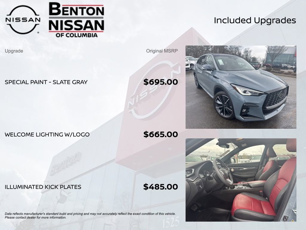 Used 2025 INFINITI QX50 Sport w/ Cargo Package AWD/4WD image 6