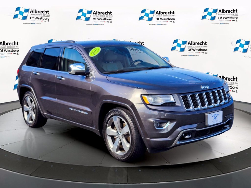 Used 2015 Jeep Grand Cherokee Overland w/ Advanced Technology Group AWD/4WD image 7