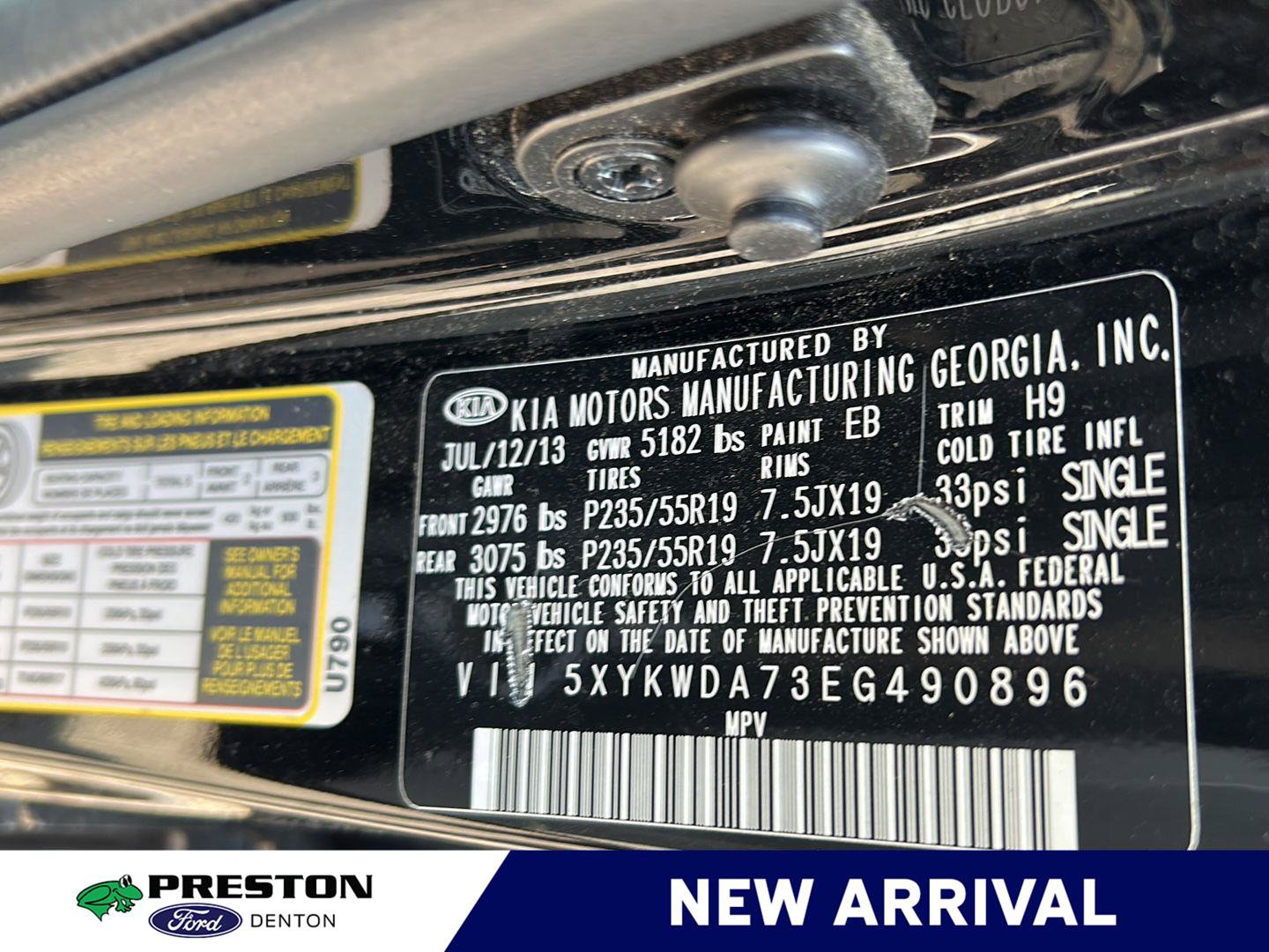 Used 2014 Kia Sorento SX AWD/4WD image 12