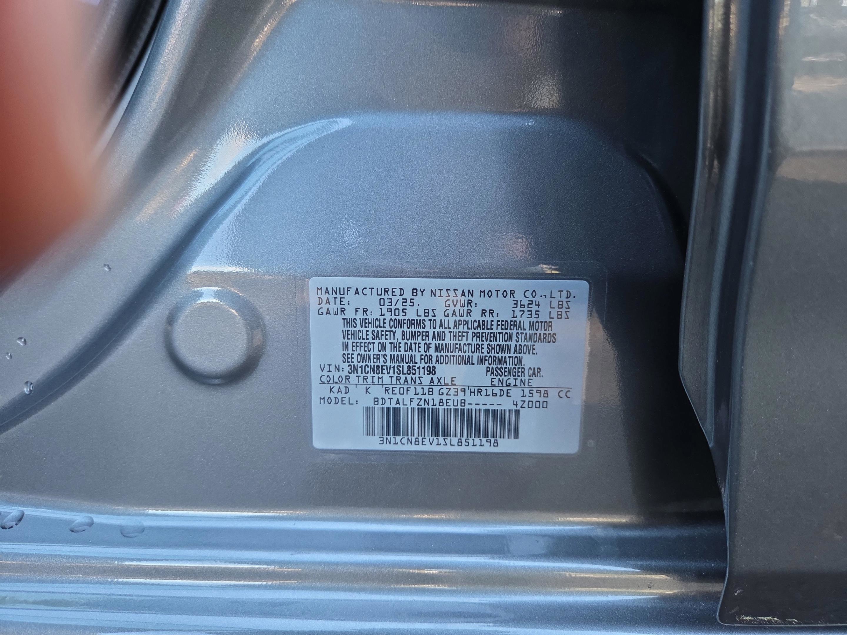 Used 2025 Nissan Versa SV image 42