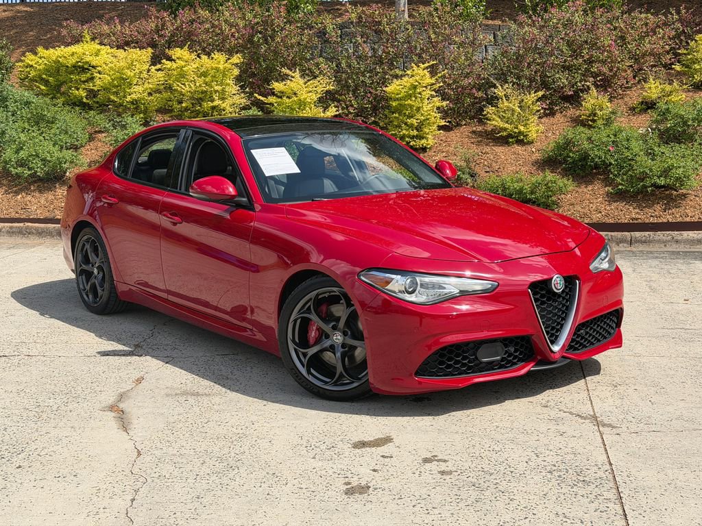 Used 2017 Alfa Romeo Giulia Ti w/ TI 19" Sport Package