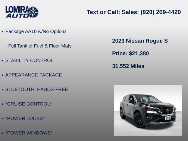 Used 2023 Nissan Rogue S AWD/4WD image 8