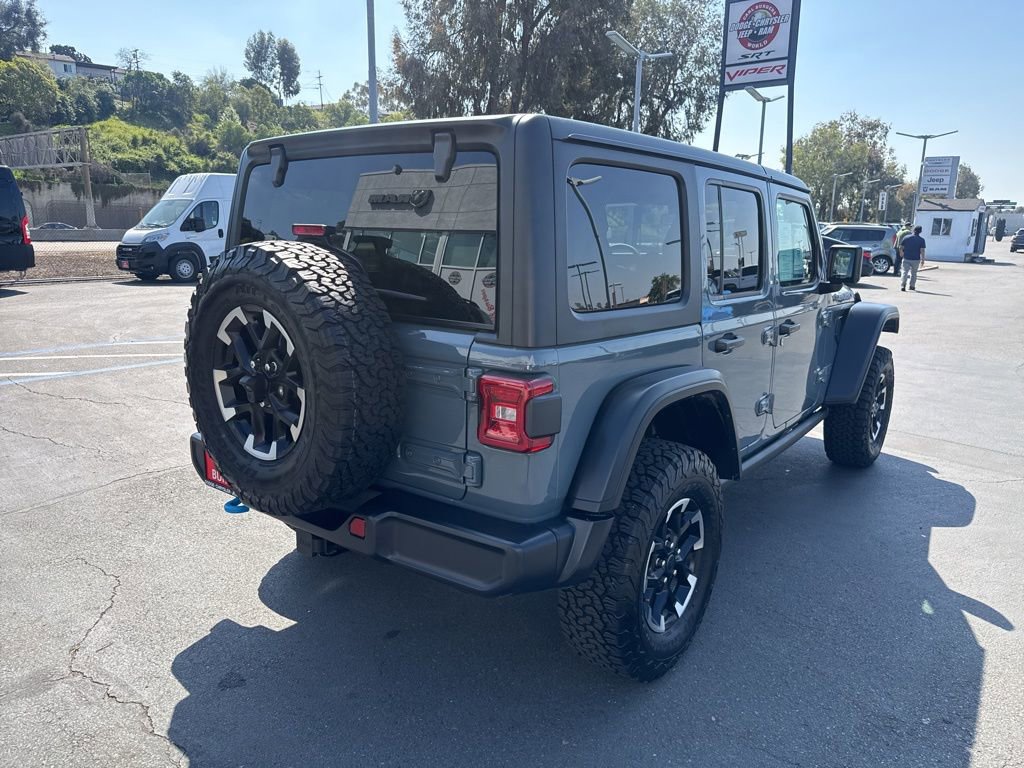 Certified 2025 Jeep Wrangler Unlimited Rubicon 4xe image 8