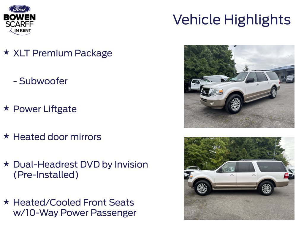 Used 2014 Ford Expedition EL XLT w/ Equipment Group 202A AWD/4WD image 16