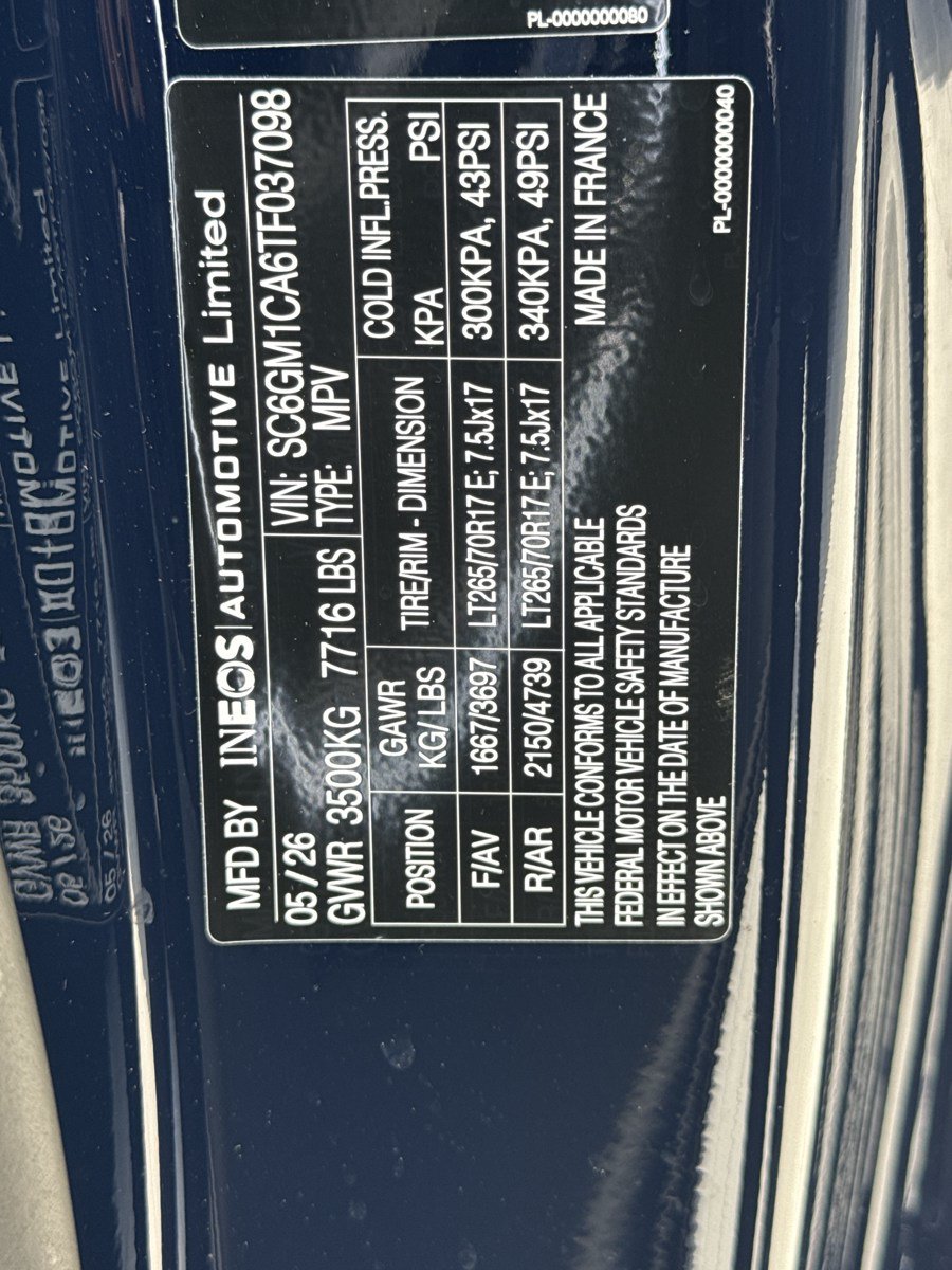 New 2026 INEOS Grenadier Station Wagon AWD/4WD image 48