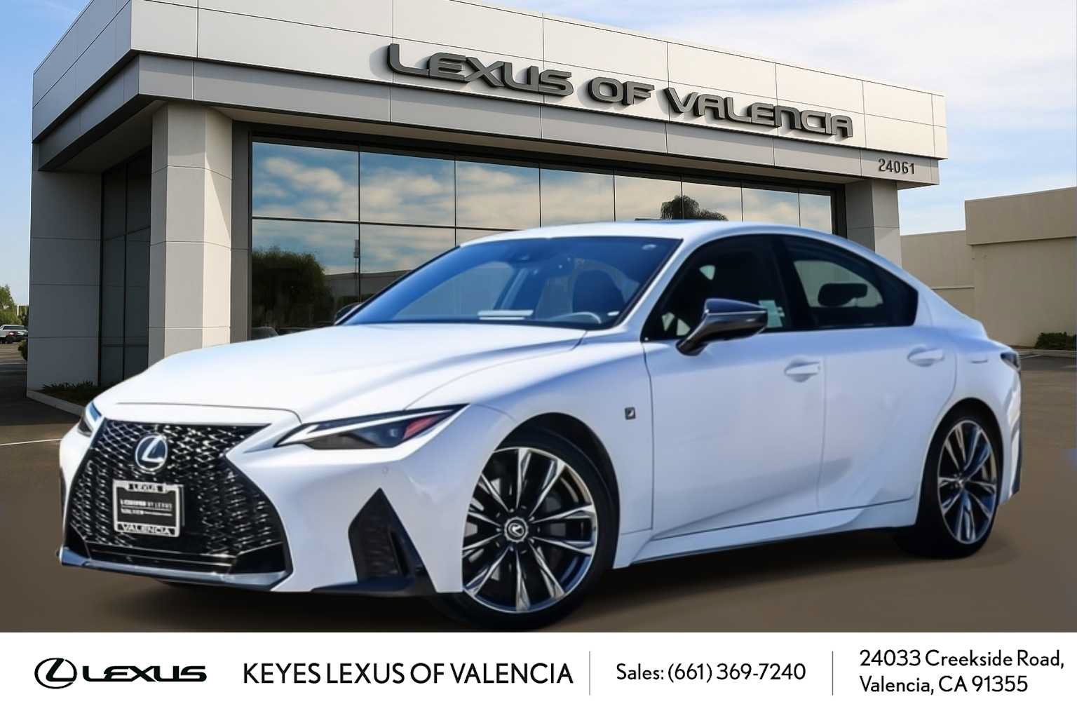 Certified 2025 Lexus IS 350 F Sport w/ Navigation Package