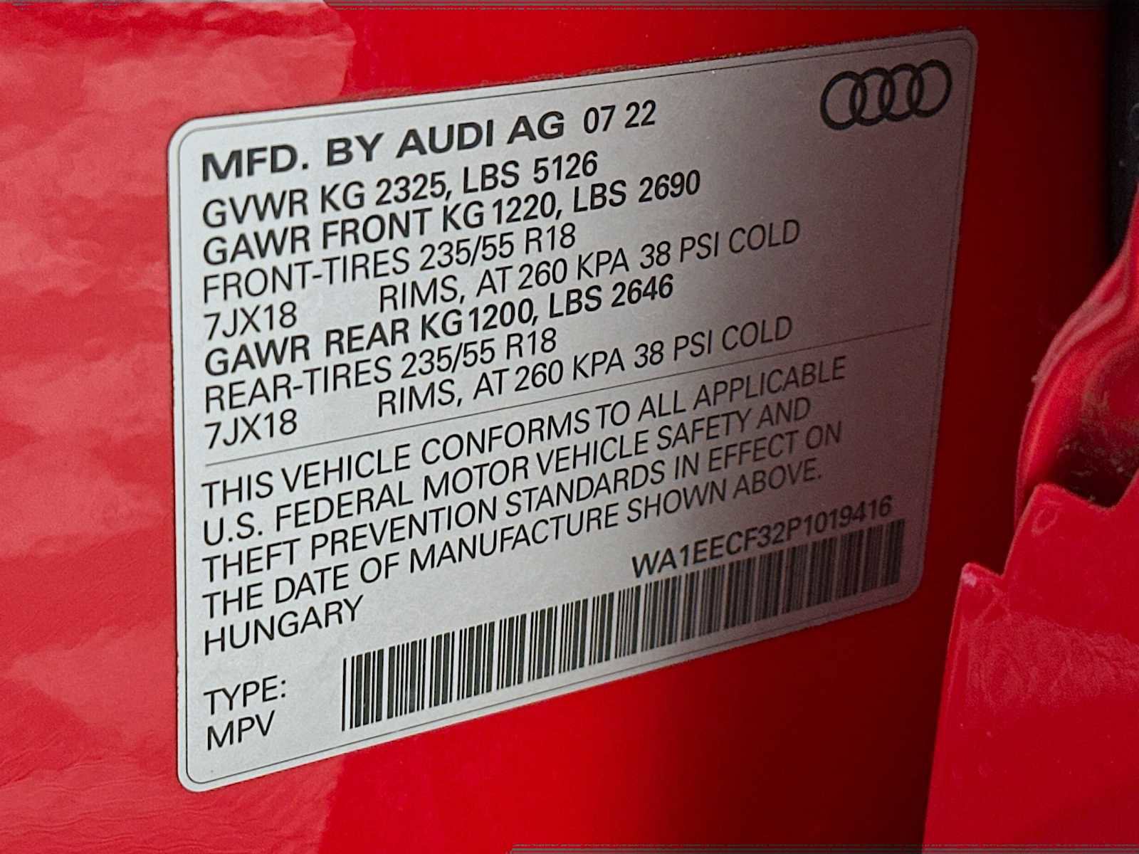 Certified 2023 Audi Q3 2.0T Premium Plus w/ Premium Plus Package AWD/4WD image 30