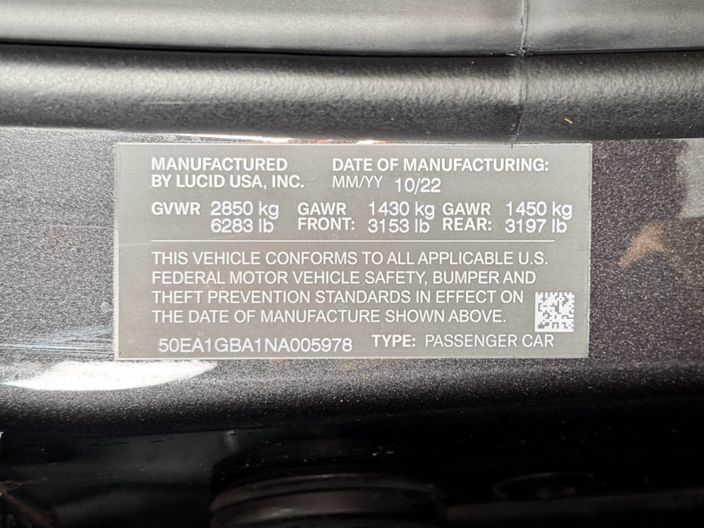 Used 2022 Lucid Air Grand Touring AWD/4WD image 31