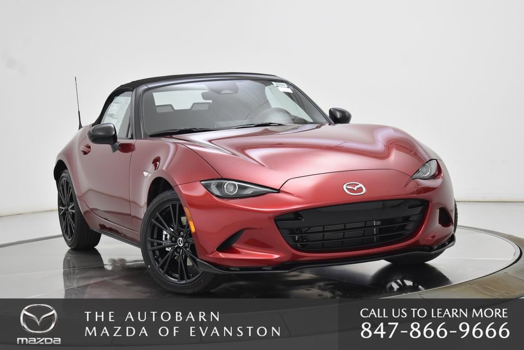 New 2026 MAZDA MX-5 Miata Club w/ Weather Package