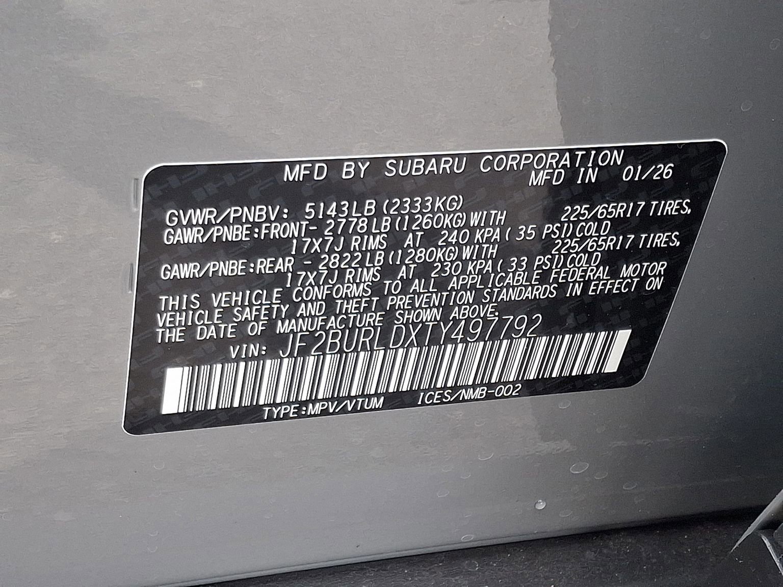 New 2026 Subaru Outback Wilderness image 12