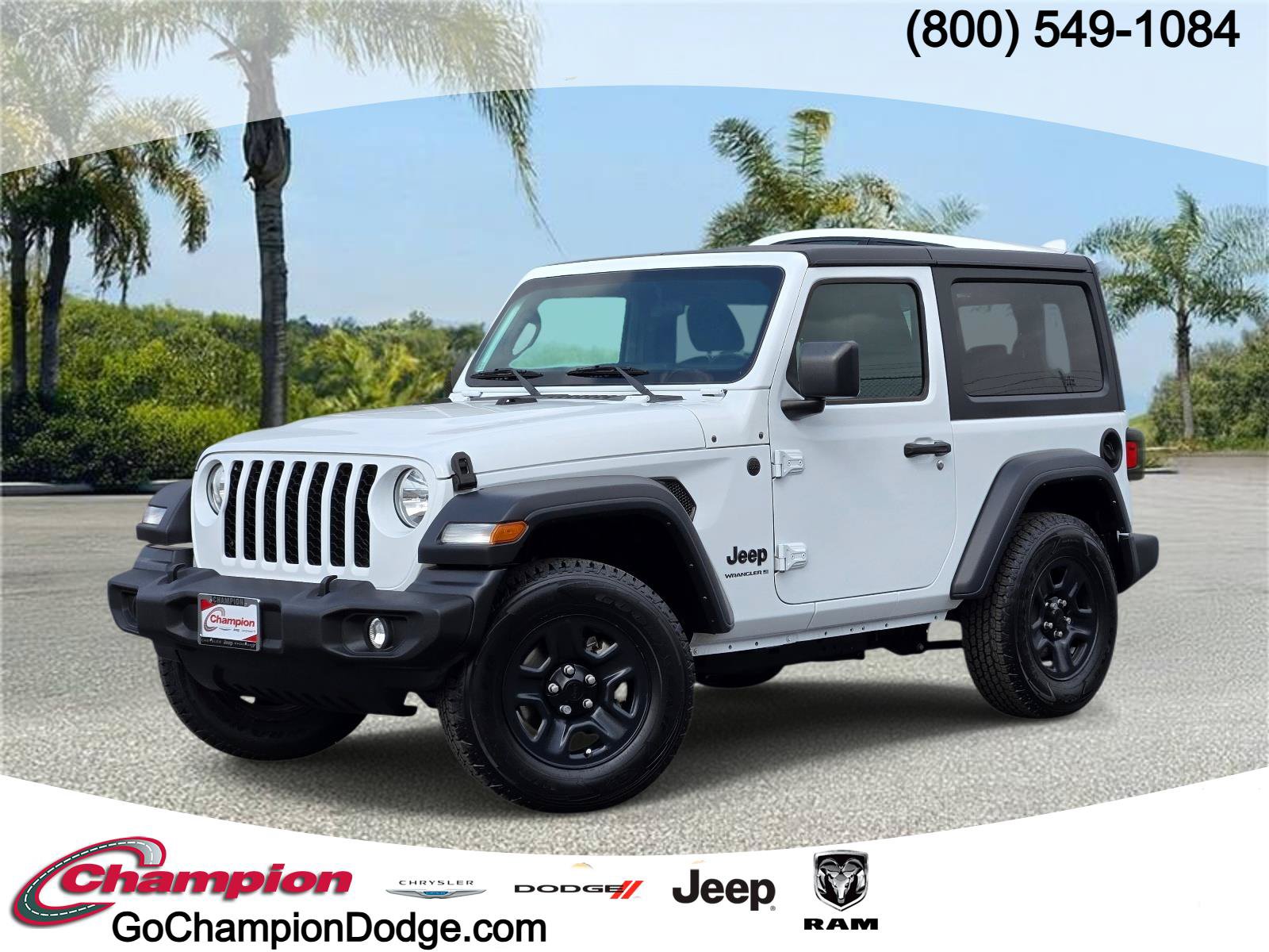 Used 2024 Jeep Wrangler Sport AWD/4WD image 1