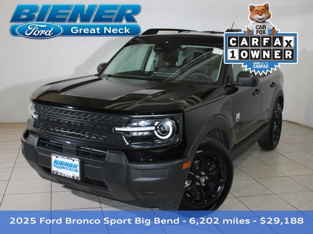Used 2025 Ford Bronco Sport Big Bend w/ Black Appearance Package