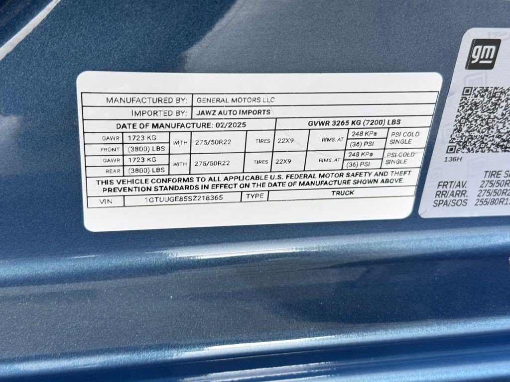 Certified 2025 GMC Sierra 1500 Denali w/ Denali Reserve Package AWD/4WD image 7