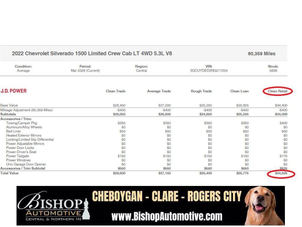 Used 2022 Chevrolet Silverado 1500 LT w/ Bed Protection Package image 11