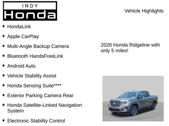 New 2026 Honda Ridgeline TrailSport image 7