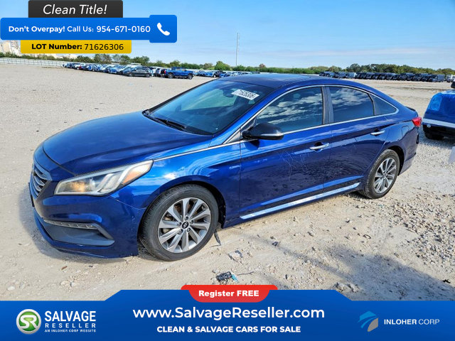 Used 2016 Hyundai Sonata Sport w/ Option Group 03 FWD image 1