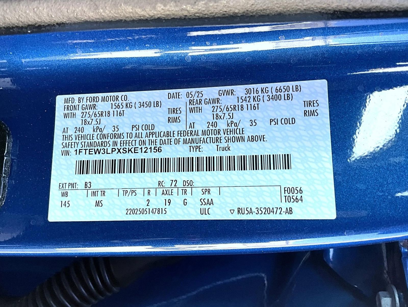 Used 2025 Ford F150 XLT w/ Equipment Group 301A Standard AWD/4WD image 27