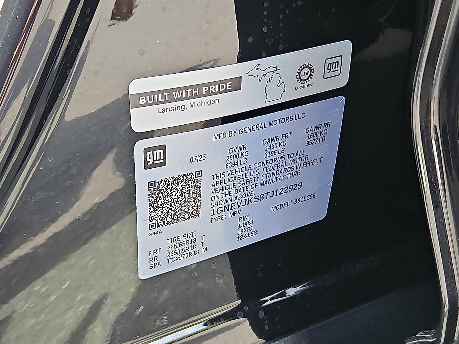 New 2026 Chevrolet Traverse Z71 w/ Driver Confidence Package image 8