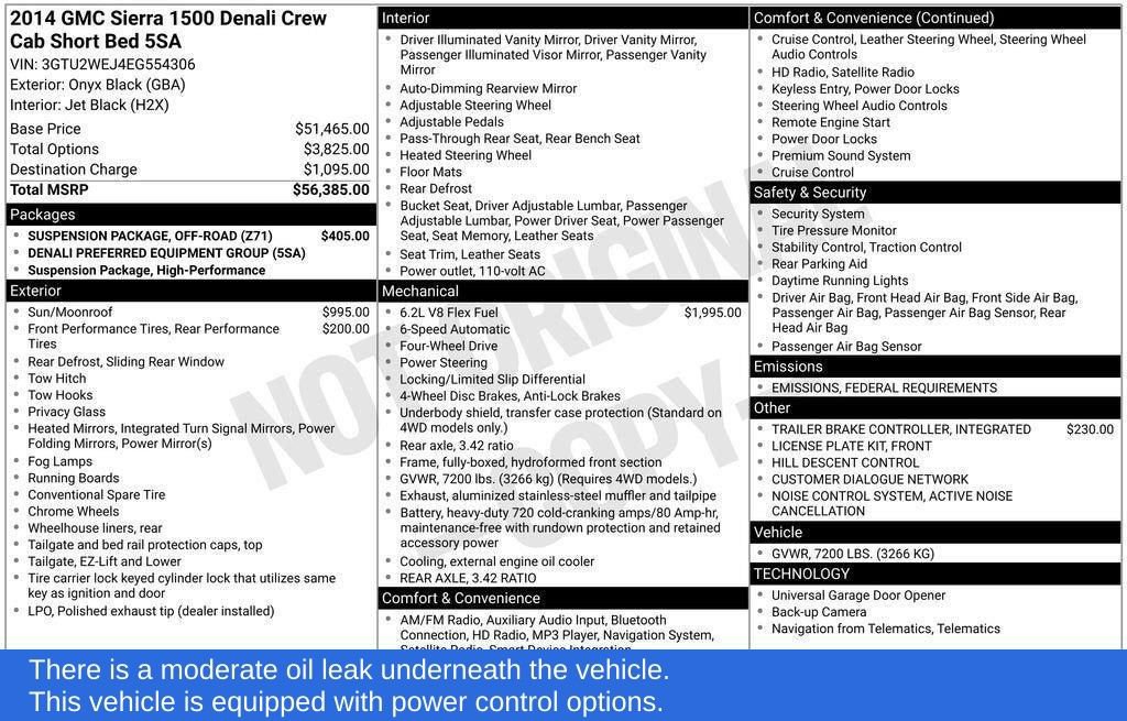 Used 2014 GMC Sierra 1500 Denali w/ Suspension Package, Off-Road image 8