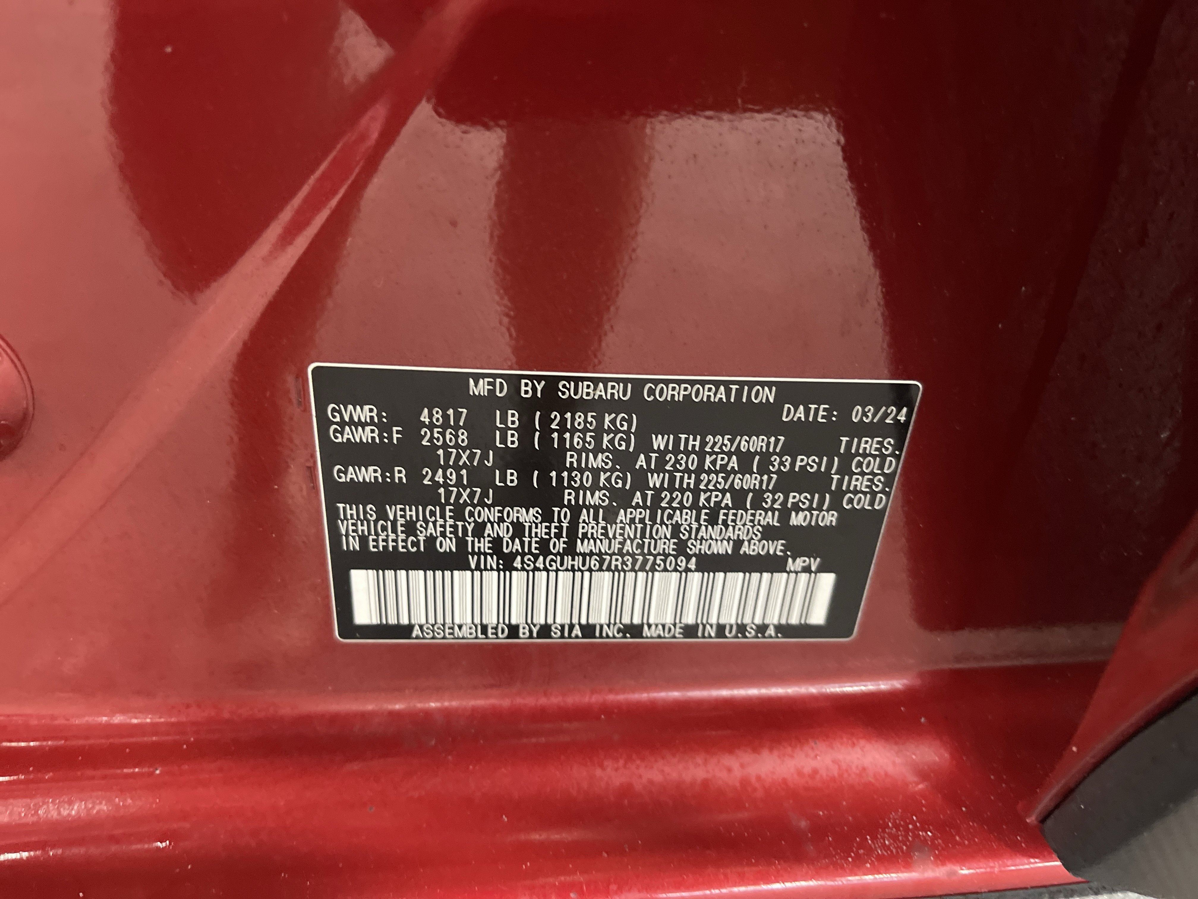 Used 2024 Subaru Crosstrek 2.5i Wilderness image 27