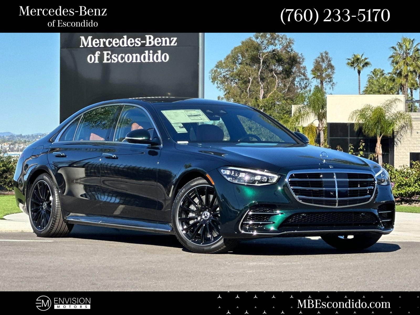 New 2026 Mercedes-Benz S 580 4MATIC Sedan image 1