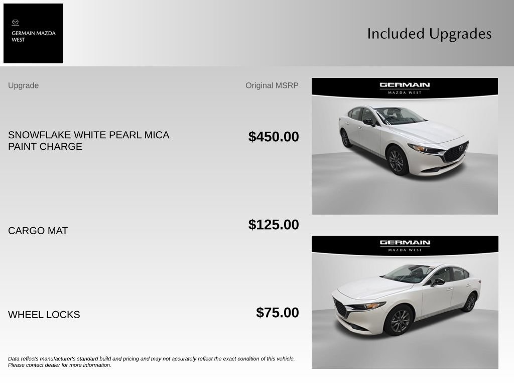 Used 2025 MAZDA MAZDA3 s FWD image 10