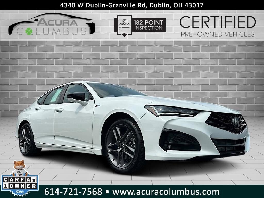 Used 2025 Acura TLX SH-AWD w/ A-SPEC Pkg