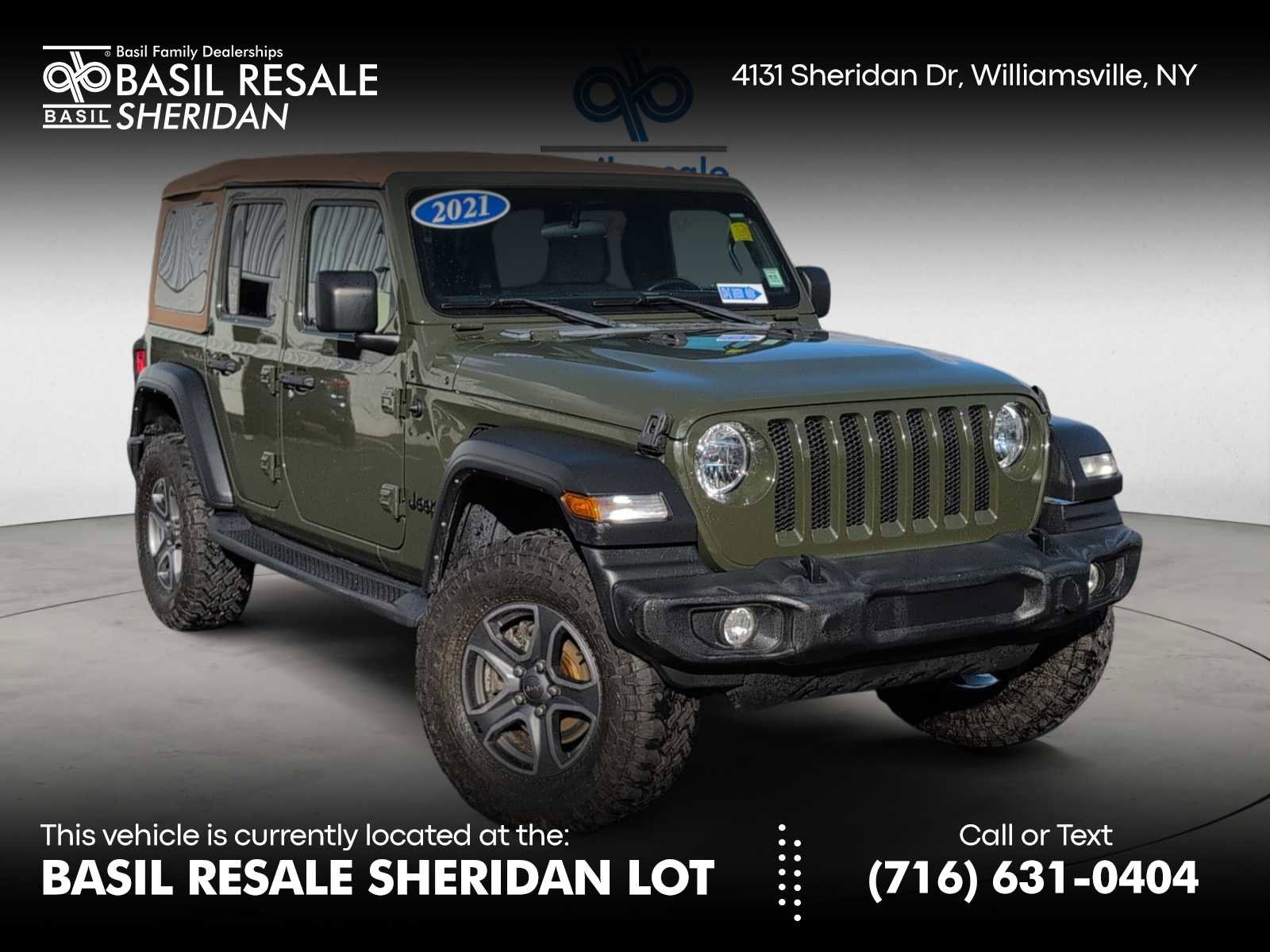 Used 2021 Jeep Wrangler Unlimited Sport