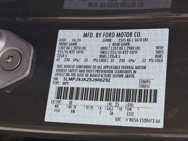 Certified 2025 Lincoln Nautilus Black Label image 38