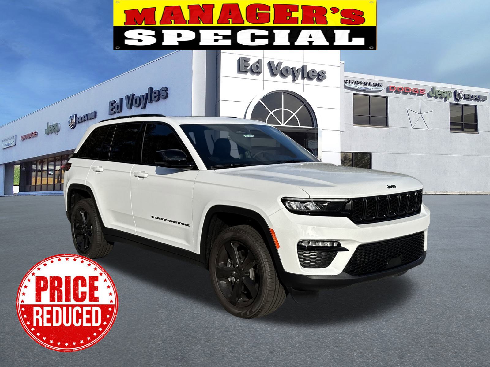 New 2025 Jeep Grand Cherokee Limited w/ Black Appearance Package