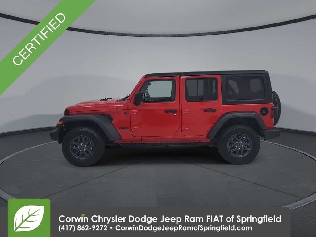 Certified 2024 Jeep Wrangler Sport S image 9