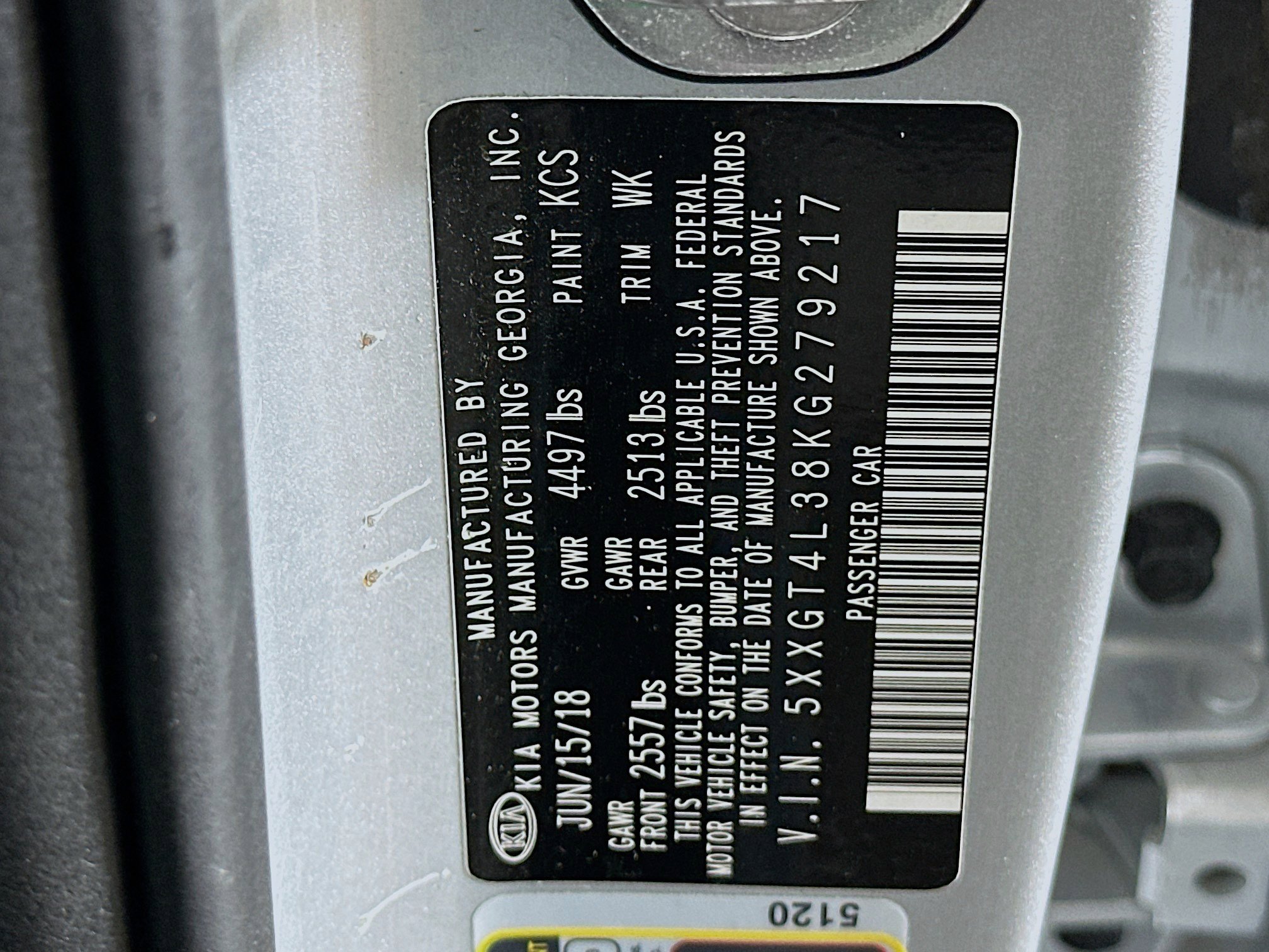 Used 2019 Kia Optima LX image 12