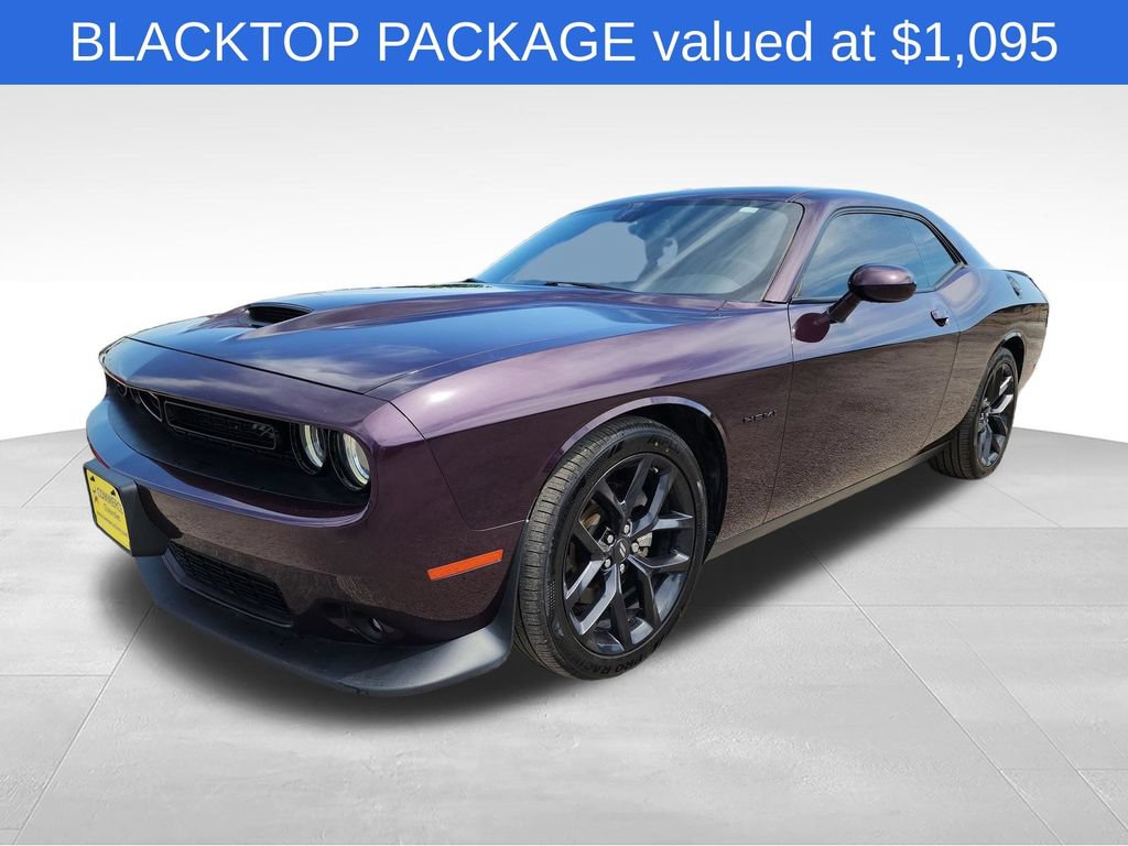 Used 2022 Dodge Challenger R/T w/ Blacktop Package RWD image 3