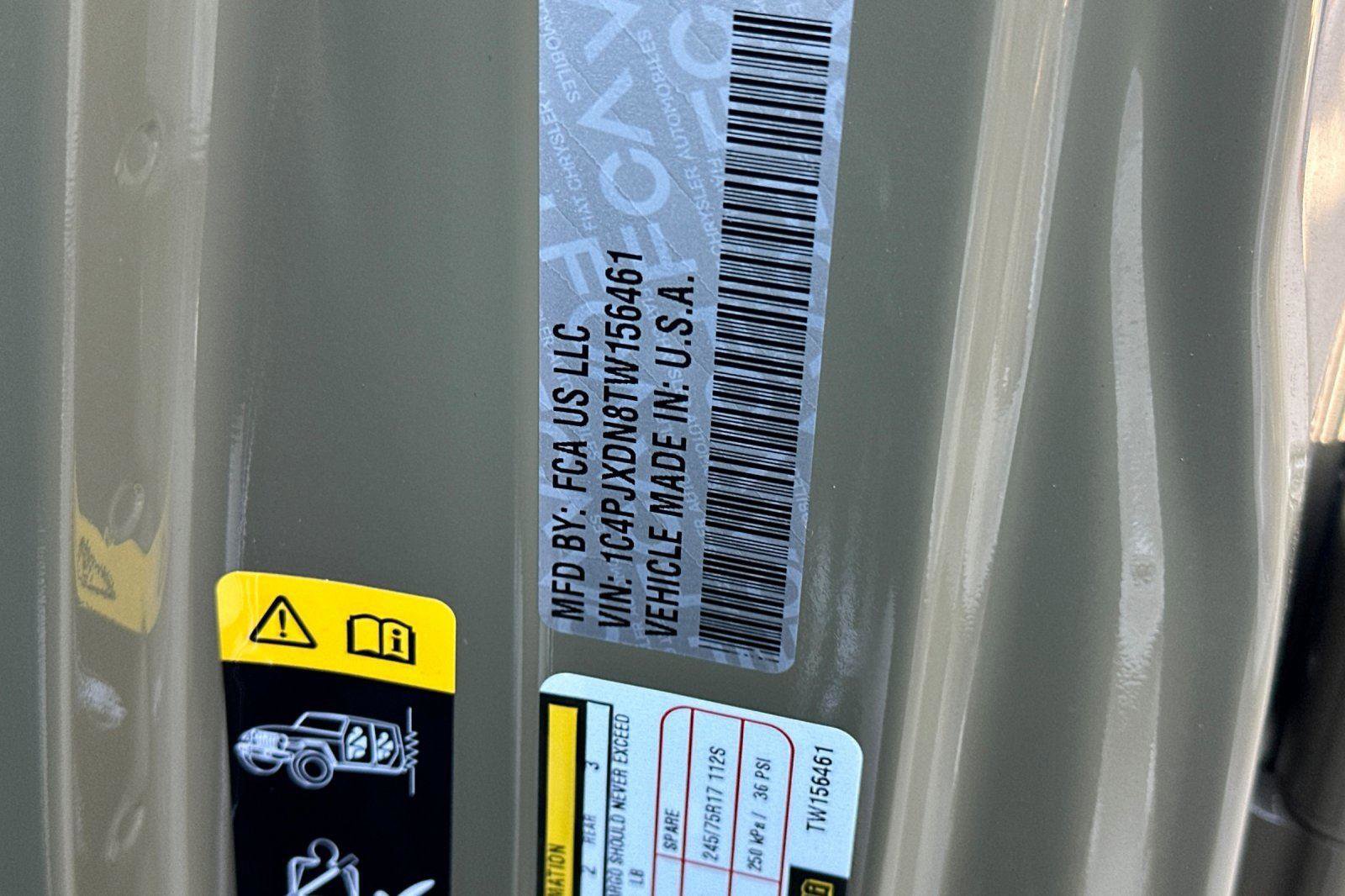 New 2026 Jeep Wrangler Sport image 25